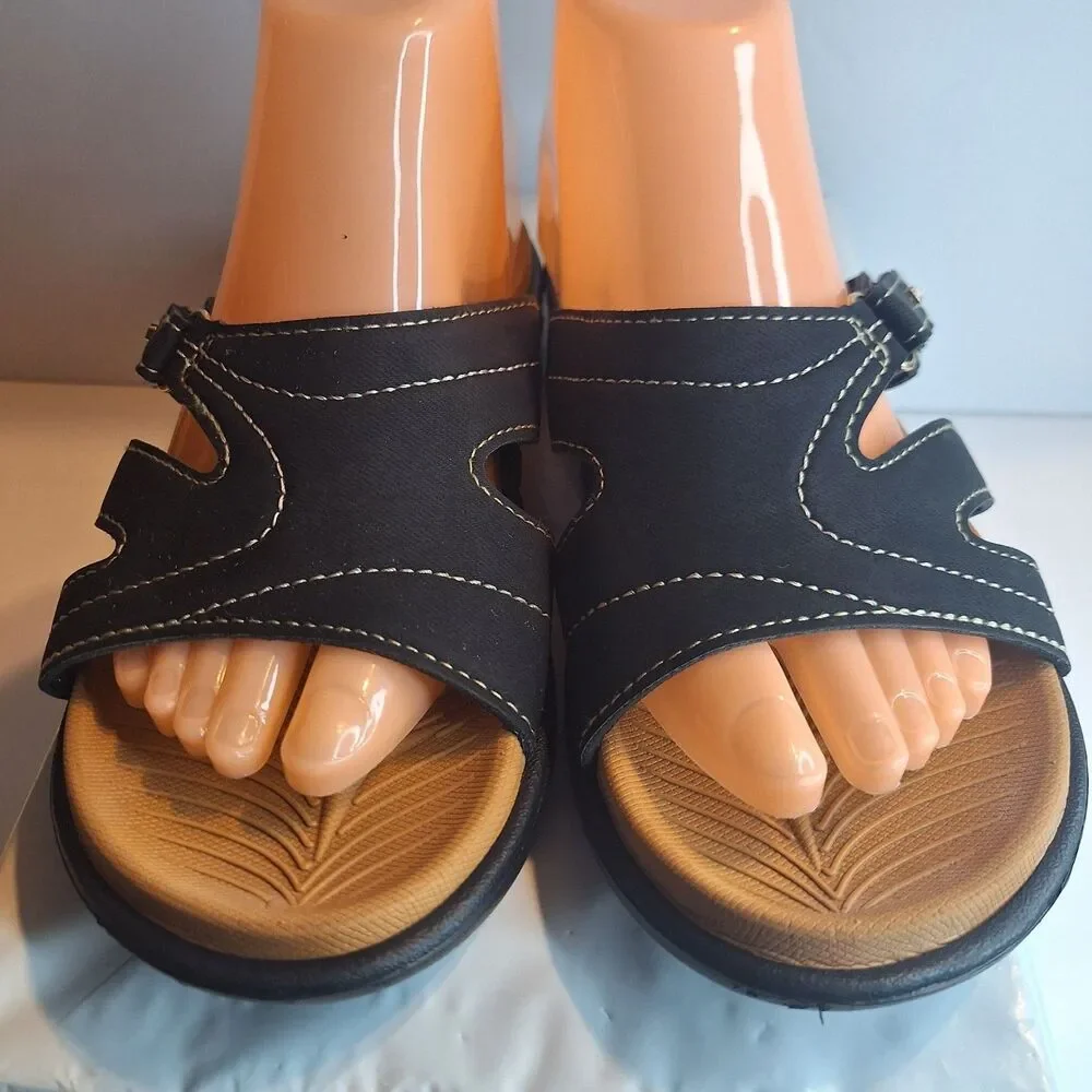 New Kuailu Orthotic Athletic Yoga Mat Memory Foam Women's Sandals.  Size 8.5